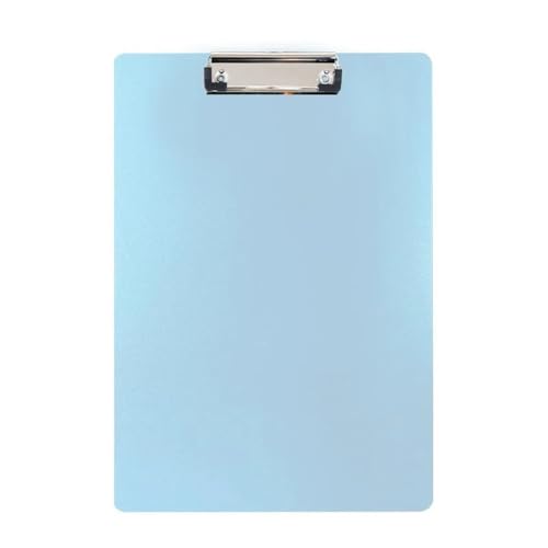 farbige dateiordner 1 A4-Ordner, Dateimanager, Klemmbrett mit Einband, A4-Ordner for geschäftliche und schulische Zwecke, Schreibwaren und Bürobedarf brieftaschen-ordner(Blue) von ZENGXJYCQINGJIANG