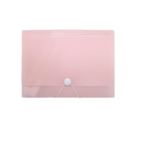 farbige dateiordner Ordner for wichtige Dokumente, Akkordeon-Datei-Organizer, Fächermappe, Akkordeon-Ordner, Papier-Organizer im Letter-Format brieftaschen-ordner(Pink) von ZENGXJYCQINGJIANG