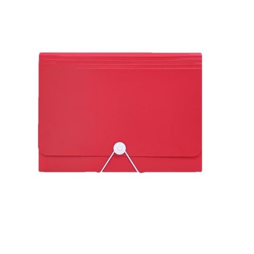 farbige dateiordner Ordner for wichtige Dokumente, Akkordeon-Datei-Organizer, Fächermappe, Akkordeon-Ordner, Papier-Organizer im Letter-Format brieftaschen-ordner(Red) von ZENGXJYCQINGJIANG