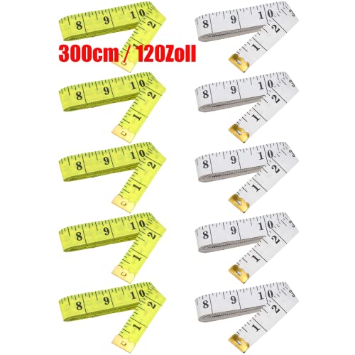 STOBOK 2pcs Wrapped Measuring Tape Body Tape Measure Sewing Tape Measure  Tape Measure for Body Measurements Tailor Measuring Tape Measuring Tape for