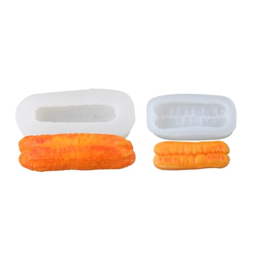 2pcs Kleines Gebratenes Lebensmittel Silikonform Fondant Kuchenform Backwerkzeug Zur Herstellung Von Boocy Jelly Seife von ZEPFJHE