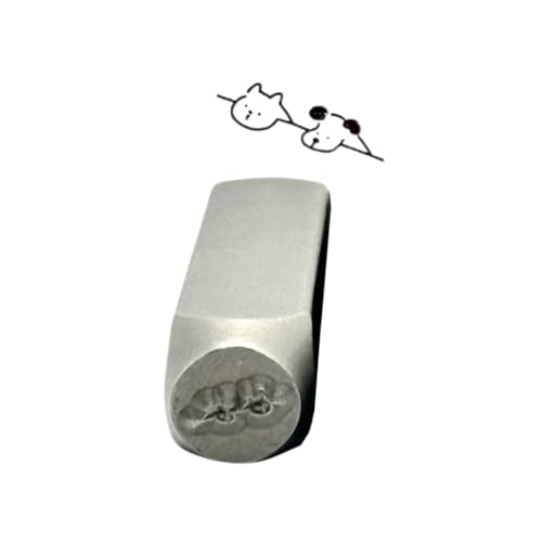 Metal Designs Stempel, Stanzwerkzeug, aufwendige Metallstempel mit Hund zum Erstellen von Schmuck und Basteldesigns von ZEPFJHE