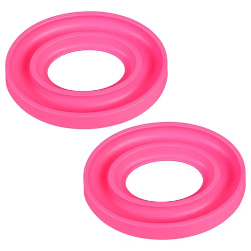 ZEPFJHE 2pcs Silicon Spannungslagerhalter Ringe Spulenhalter Thread Spool Spulen Organisatoren Nähen Stickungszubehör Nähen von ZEPFJHE