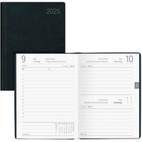 ZETTLER KALENDER Taschenkalender Tagesplaner 2025 schwarz von ZETTLER KALENDER