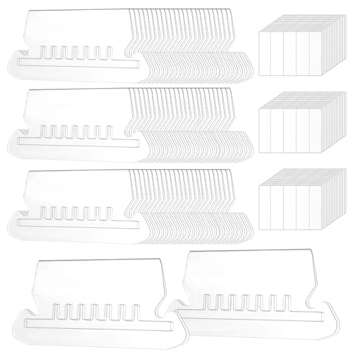 ZEYIYER Hängeregistraturen, Hängemappen, Aktenordner, 5,2 cm Hängeregistraturen, Kunststoff-Tabs und Einsätze für Hängeregistraturen, Ordner und Einsätze, 100 Stück von ZEYIYER