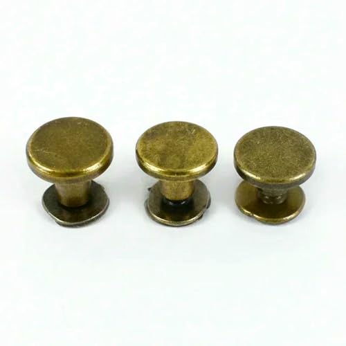 10/20/50 Stück 5–8 mm Flachkopf-Metallschrauben Nageltasche Gürtelbindung Nieten Schnalle Buch Notizbuch Nietenknopf DIY Hardware-Zubehör-5 mm-10 Stück-Bronze 10/20/50 Stück 5–8 mm Flachkopf-Metallschrauben Nageltasche Gürtelbindung Nieten Schnalle Buch Notizbuch Nietenknopf DIY Hardware-Zubehör-5 mm-10 Stück-Bronze von ZEYRU