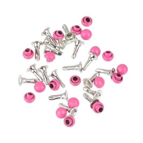 20 Stück Mini-Puppengürtelknöpfe, Puppenkleidung, DIY-Gürtelschnallen aus Metall, passend für 1/6 Puppen, Mädchen, Puppenschnallen, DIY-Puppenzubehör-Rose von ZEYRU