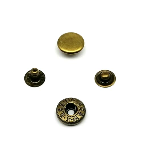 25 Sets Nr. 655, Nr. 633, Nr. 831, Nr. 201, Metall, kein Nähen, Druckknopf, Druckknopf, Niete, Ledertasche, Kleidung, Jacke, Reparatur, Niete, DIY-831, 15 mm, Messing 25 Sets Nr. 655, Nr. 633, Nr. 831, Nr. 201, Metall, kein Nähen, Druckknopf, Druckknopf, Niete, Ledertasche, Kleidung, Jacke, Reparatur, Niete, DIY-831, 15 mm, Messing von ZEYRU