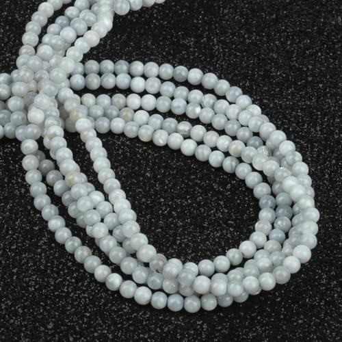 Bunte natürliche Süßwasser-Muschelperle, 2 mm, 3,0 mm, 4,0 mm, winzige Perlen, gefärbte Perlmutt-Muschel, lose Perlen zur Schmuckherstellung, Farbe 19 – 3,0 mm, ca. 110 Stück von ZEYRU