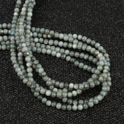 Bunte natürliche Süßwasser-Muschelperle 2 mm 3,0 mm 4,0 mm winzige Perlen gefärbte Perlmutt-Muschel lose Perlen zur Schmuckherstellung-Farbe 21–3,0 mm ca. 110 Stück von ZEYRU