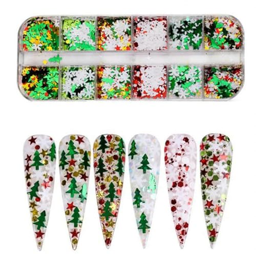 Halloween Nail Art Gesicht Körper Strass Dekorationen Schmuck Funkeln Weihnachten Geist Skelett Design Glitters Club Party Beauty-I von ZEYRU