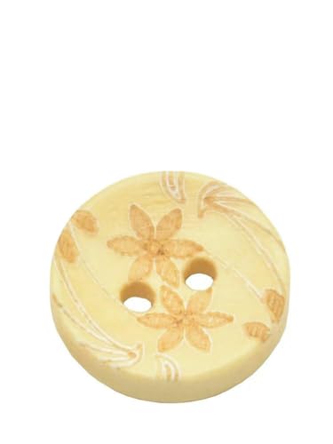 Runder Holzknopf für Kinderkleidung, Laserblume, Nähzubehör, Dekorative Knöpfe, 2 Löcher, 15mm, 30Stk, 60Stk-KNOPF MT60-1-30 Stück Runder Holzknopf für Kinderkleidung, Laserblume, Nähzubehör, Dekorative Knöpfe, 2 Löcher, 15mm, 30Stk, 60Stk-KNOPF MT60-1-30 Stück von ZEYRU