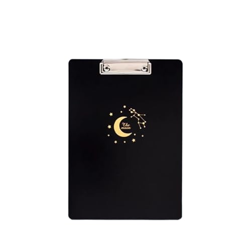 ZFIHAV Klemmbretter 3 stücke Einfache A4 Dateien Halter Zwischenablage Kunststoff Zwischenablage Low Profile Clip Student Writing Pad for Büro Schule Für Unternehmen(Black) von ZFIHAV