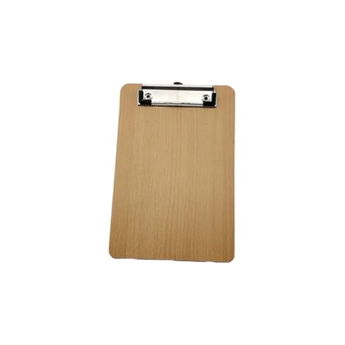 ZFIHAV Klemmbretter 3PCS Zwischenablage Verdickte Holzbrett Clip Holz Schreibmatte Bord Test Papier Daten Ordner Einfache Und Praktische Holzbrett Clip Für Unternehmen(A5) von ZFIHAV