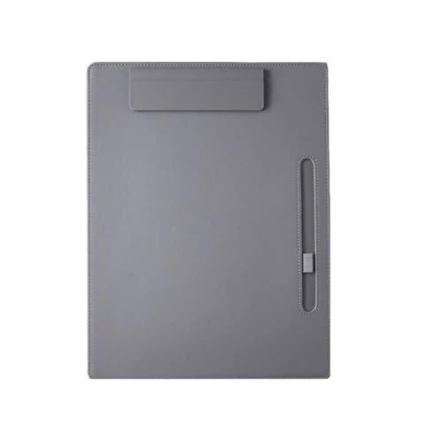 ZFIHAV Klemmbretter 4PCS A4 Zwischenablage Business Pad Ordner Bord Prüfung Schreibtafel Pad Bord Spezielle Clip Buch Schreibwaren Schreibblock Karton Unterschrift Für Unternehmen(Grey) von ZFIHAV