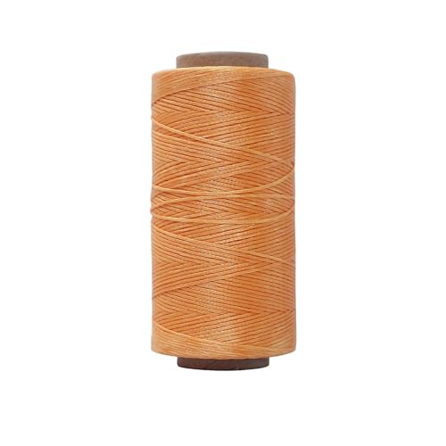 150D 260 Meter 0,8 mm 70 Farben Polyester-Wachsschnur Lederhandwerk Nähwachsfaden Kordel Flacher Leder Nähwachsfaden DIY-040-0,8 mm von ZFISH