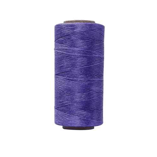 150D 260 Meter 0,8 mm 70 Farben Polyester-Wachsschnur Lederhandwerk Nähwachsfaden Kordel Flacher Leder Nähwachsfaden DIY-059-0,8 mm von ZFISH