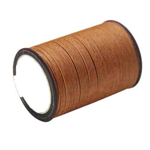 25 Farben 0,35 mm 0,45 mm 0,55 mm 0,65 mm Leder rund gewachster Faden Polyester Lederhandwerk Nähschnur-A20-0,55 mm x 113 m von ZFISH