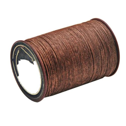 25 Farben 0,35 mm 0,45 mm 0,55 mm 0,65 mm Leder rund gewachster Faden Polyester Lederhandwerk Nähschnur-A22-0,45 mm x 150 m von ZFISH