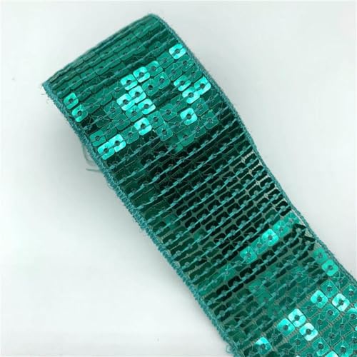 5 Yards 38 mm Paillettenband Spitzenbesatz Pailletten-Nähstoff für Kleider, Kleidung, Kopfschmuck, Brauthochzeit, Nähzubehör-12-5 Yards 5 Yards 38 mm Paillettenband Spitzenbesatz Pailletten-Nähstoff für Kleider, Kleidung, Kopfschmuck, Brauthochzeit, Nähzubehör-12-5 Yards von ZFISH