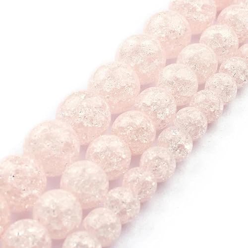 6 mm 8 mm Naturstein Rosenquarz rosa Kristall Katzenauge Howlith Jade runde lose Perlen zur Schmuckherstellung DIY Armband Großhandel-gerissener Kristall 02–8 mm ca. 46 Stück von ZFISH