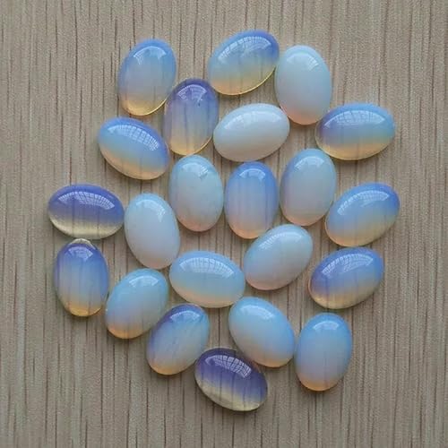 Mode naturstein gemischt Oval perlen für Schmuck & Kleidung Zubehör 13x18mm großhandel 30 teile/los-opal stein von ZFISH