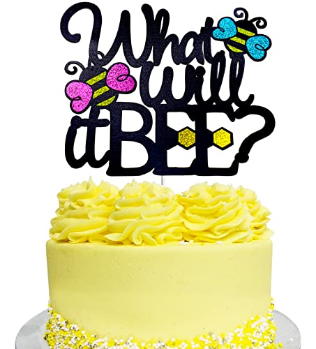 What Will It Bee ? Gender Reveal Tortenaufsatz von ZFMY Wong