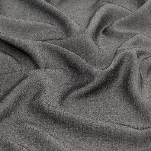 Tencel-Jeansstoff, leichter Stoff, Denim-Stoff aus Polyester-Baumwollmischung zum Nähen, verwaschener Jeansstoff für Jeans, Schneiderei, T-Shirts, Patchwork-Kleidung, 150 cm breit (Farbe: Dunkel von ZGYOZMNG