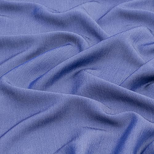 Tencel-Jeansstoff, leichter Stoff, Denim-Stoff aus Polyester-Baumwollmischung zum Nähen, verwaschener Jeansstoff für Jeans, Schneiderei, T-Shirts, Patchwork-Kleidung, 150 cm breit (Farbe: Dunkel von ZGYOZMNG