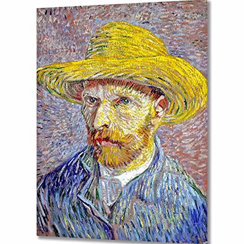 ZGmaxCL DIY 5D Diamond Painting Set Puzzles Stickerei Strass Diamant Malerei Erwachsene Groß van gogh selbstportrait Aesthetic Room Wanddekoration 60x40cm von ZGmaxCL