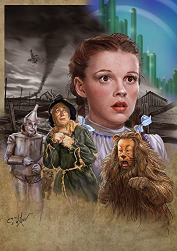 ZHANGBIN Diamond Painting, The Wizard of OZ DIY 5d Diamant Painting Bilder, Diamant malerei Kits Malen nach Zahlen Wohnzimmer Bilder für die Inneneinrichtung 30x40cm von ZHANGBIN