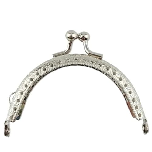 Metall Taschenrahmen 8,5 cm Metallrahmen, Geldbörsengriff, Tasche, Handtaschenverschluss, Schloss, Taschen, Hardware, halbrunder, geprägter Kasten, aufklappbarer Kussverschluss for Henkeltasche Metall Metall Taschenrahmen 8,5 cm Metallrahmen, Geldbörsengriff, Tasche, Handtaschenverschluss, Schloss, Taschen, Hardware, halbrunder, geprägter Kasten, aufklappbarer Kussverschluss for Henkeltasche Metall von ZHAOYUQI