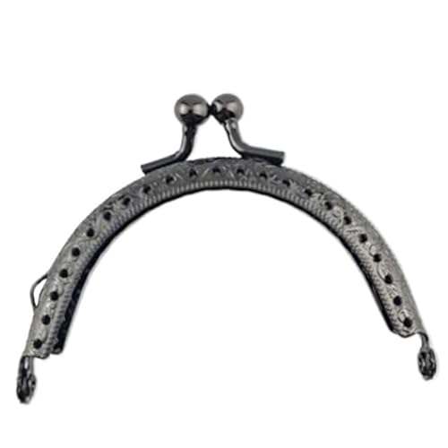 Metall Taschenrahmen 8,5 cm Metallrahmen, Geldbörsengriff, Tasche, Handtaschenverschluss, Schloss, Taschen, Hardware, halbrunder, geprägter Kasten, aufklappbarer Kussverschluss for Henkeltasche Metall Metall Taschenrahmen 8,5 cm Metallrahmen, Geldbörsengriff, Tasche, Handtaschenverschluss, Schloss, Taschen, Hardware, halbrunder, geprägter Kasten, aufklappbarer Kussverschluss for Henkeltasche Metall von ZHAOYUQI
