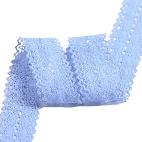 ZHAOYUQI Spitzenband 1/5 Yards Spitze for Basteln 4 cm DIY Stoff for Nähen geflochtenes Band Schleife Haarschmuck Blumenstrauß Verpackung Spitze for Handarbeiten Spitzenborte(4,5Yards) von ZHAOYUQI