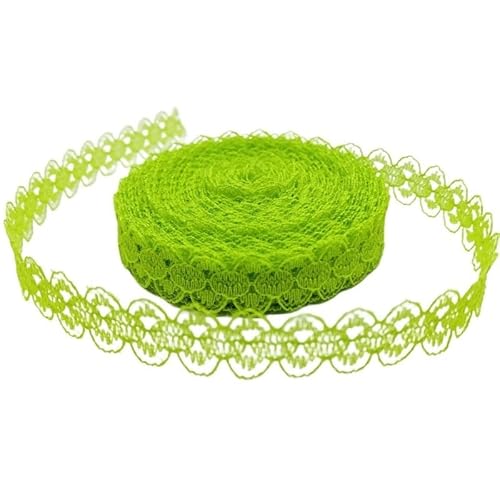 ZHAOYUQI Spitzenband 10yards/Lot 15mm Spitze Band Bilateralen Kunsthandwerk Gestickte Net Spitze Stoff Trim for Nähen Stoff Band Rock zubehör Spitzenborte(04) von ZHAOYUQI