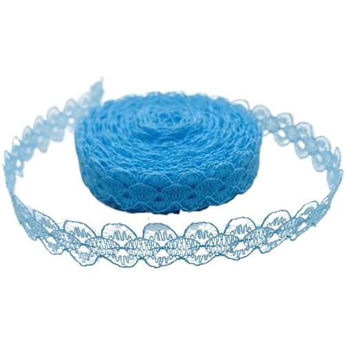 ZHAOYUQI Spitzenband 10yards/Lot 15mm Spitze Band Bilateralen Kunsthandwerk Gestickte Net Spitze Stoff Trim for Nähen Stoff Band Rock zubehör Spitzenborte(18) von ZHAOYUQI