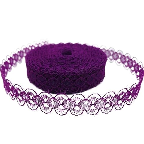 ZHAOYUQI Spitzenband 10yards/Lot 15mm Spitze Band Bilateralen Kunsthandwerk Gestickte Net Spitze Stoff Trim for Nähen Stoff Band Rock zubehör Spitzenborte(21) von ZHAOYUQI