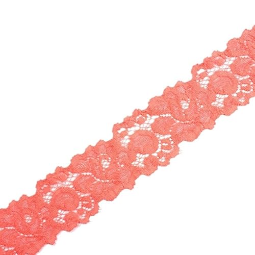 ZHAOYUQI Spitzenband 5 Yards/Lot Elastische Spitze Band Embroidred Baumwolle Spitze Elastizität Garnituren Kleidung Unterwäsche Nähen Tüll for Handwerk Spitzenborte(13) von ZHAOYUQI