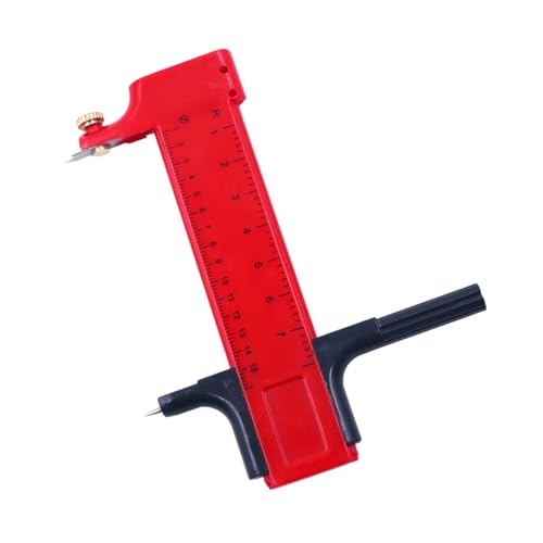 Zirkelschneider, Kreisschneidewerkzeug, verstellbar, präziser Kreisschneider, Kreisschnitt, für Kreise mit einem Durchmesser von 2 cm bis 15 cm Zirkelschneider, Kreisschneidewerkzeug, verstellbar, präziser Kreisschneider, Kreisschnitt, für Kreise mit einem Durchmesser von 2 cm bis 15 cm von ZHENNB