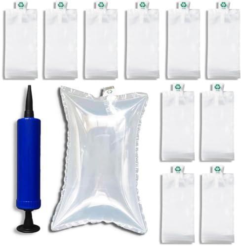 100 Stück Luftkissen-Preforms, 100 x 150 mm Luftkissen, aufblasbare Säcke, Verpackungsfüllmaterial, Luftpolstertaschen, Transportpolstermaterial von ZHENXITC