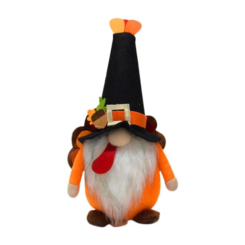 Thanksgiving-Truthahn-Statue, stehend, gesichtslos, elegante Zwerge, Dekoration, personalisiertes Geschenk für Kinder von ZHENZQ