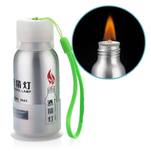 Stainless Steel Alcohol Burner Biology Chemistry Lab Lamp With Wick Leather Craft Work Heating Tool Safe von ZHIHUWLA