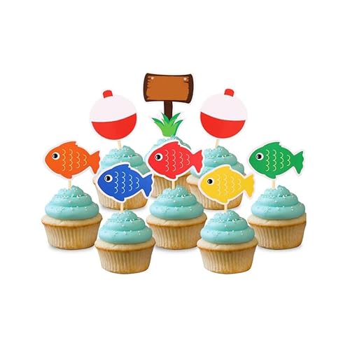 6PCS Cupcake Topper Geburtstag Dekoration Set HX Party Cupcake Figuren für Kindergeburtstag Kuchen Dekoration Supplies Junge von ZHIXING