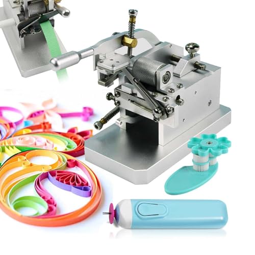 ZHJOPP Manuelle Quilling-Fringer-Maschine, DIY manuelle Papier-Quilling-Maschine mit Roller-Quilting-Werkzeugen Papier-Quilling-Stift von ZHJOPP