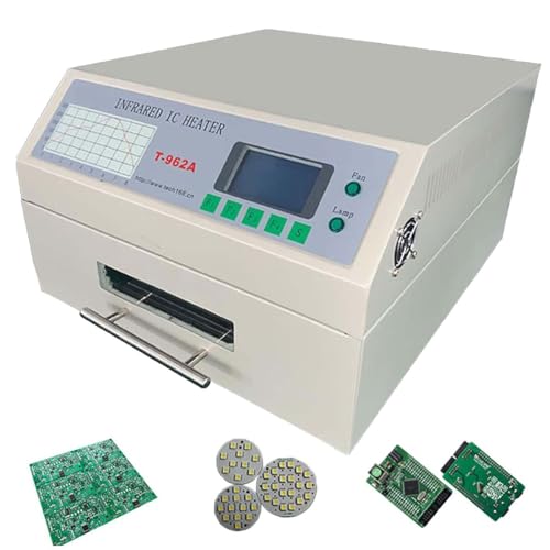 ZHJOPP Reflow-Ofen, automatische Reflow-Lötmaschine, Desktop-Lötstation mit Heißluftzirkulation für PCB-SMT-Lötprüfungen (T) von ZHJOPP