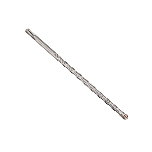 ZHLWei 260-mm-Steinbohrer mit SDS-Plus-Schaft for Elektrohammer, Wolframkarbid-Kreuzspitze, 6 mm | 8mm | 10mm | 12mm | 14mm | 16mm (Size : 8mm, Color : 260MM_Round) von ZHLWei