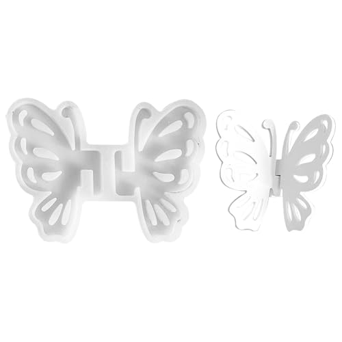 2 Stück Schmetterling Silikonform, 3-D Schmetterling Gipsform Kreativ Ostern Schmetterling Silikonformen Silikonformen Gießformen Ostern Für Gips, Kunsthandwerk, Ornamente von ZHUMCCY