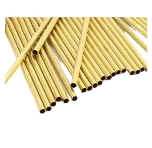 2 Stück - 15 Stück Messingrohr, 0,25 Mm Wandstärke, 1–12,5 Mm Außendurchmesser, Messingrohr, Gerades Rohr, Kupferrohr, Dünnwandig, Kleiner Durchmesser(15pcs,250MM_OD 12 X ID 11.5MM) von ZHUNZHUANG