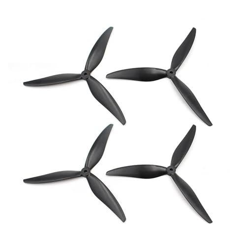 8040 3-Blatt-Carbonfaser-Nylon-verstärkter PC-Propeller 5-mm-Loch for 8-Zoll-CIN-Elifter-Freestyle-Drohne VTOL-Flugzeugteil(2paris 8040-PC) von ZHUOHANG