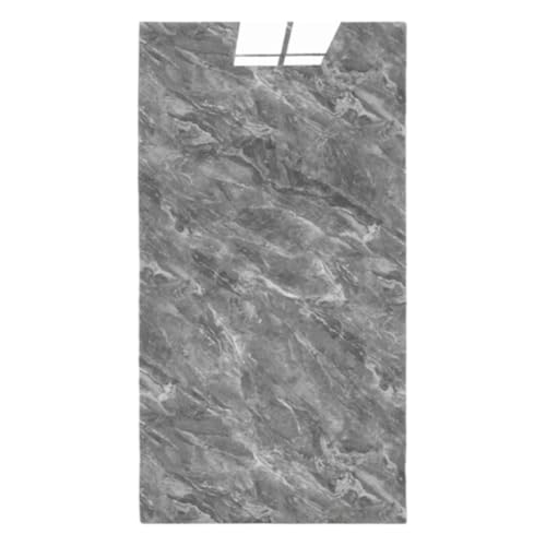 Fliesenaufkleber Tapete Abziehen Und Aufkleben Marmor-Stil Fliesenaufkleber Wandpaneel KüChe/Badezimmer Backsplash Fliesen Abnehmbare Wandaufkleber(Earl gray 30x60cm,100PCS) von ZHXQRP